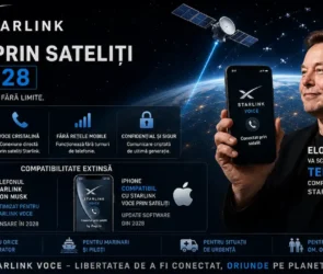 Starlink, voce prin sateliți din 2028 la pachet cu date mobile peste tot în lume