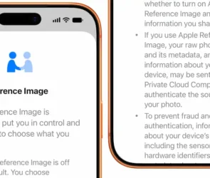 Apple Reference Image and Privacy