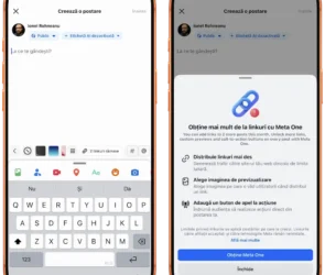 Gata cu linkurile în postări și comentarii fără abonament Meta One
