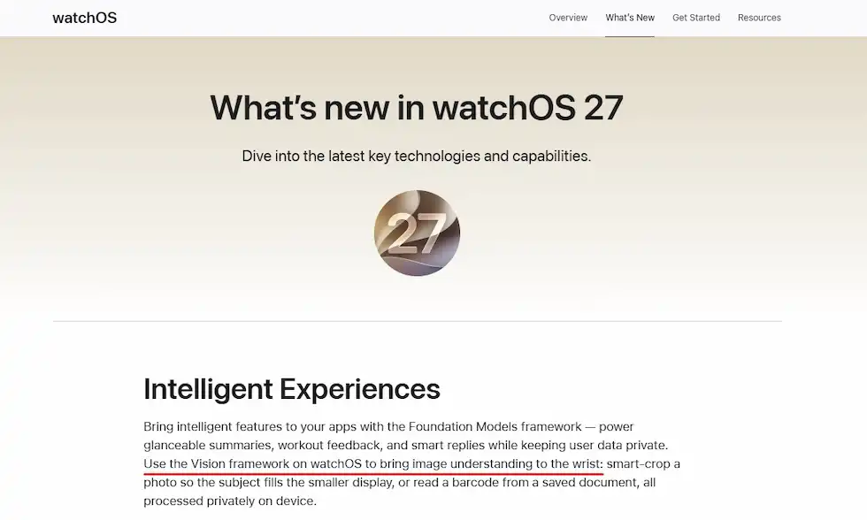 watchOS 27 pe Apple Watch Ultra 4 cu cameră video