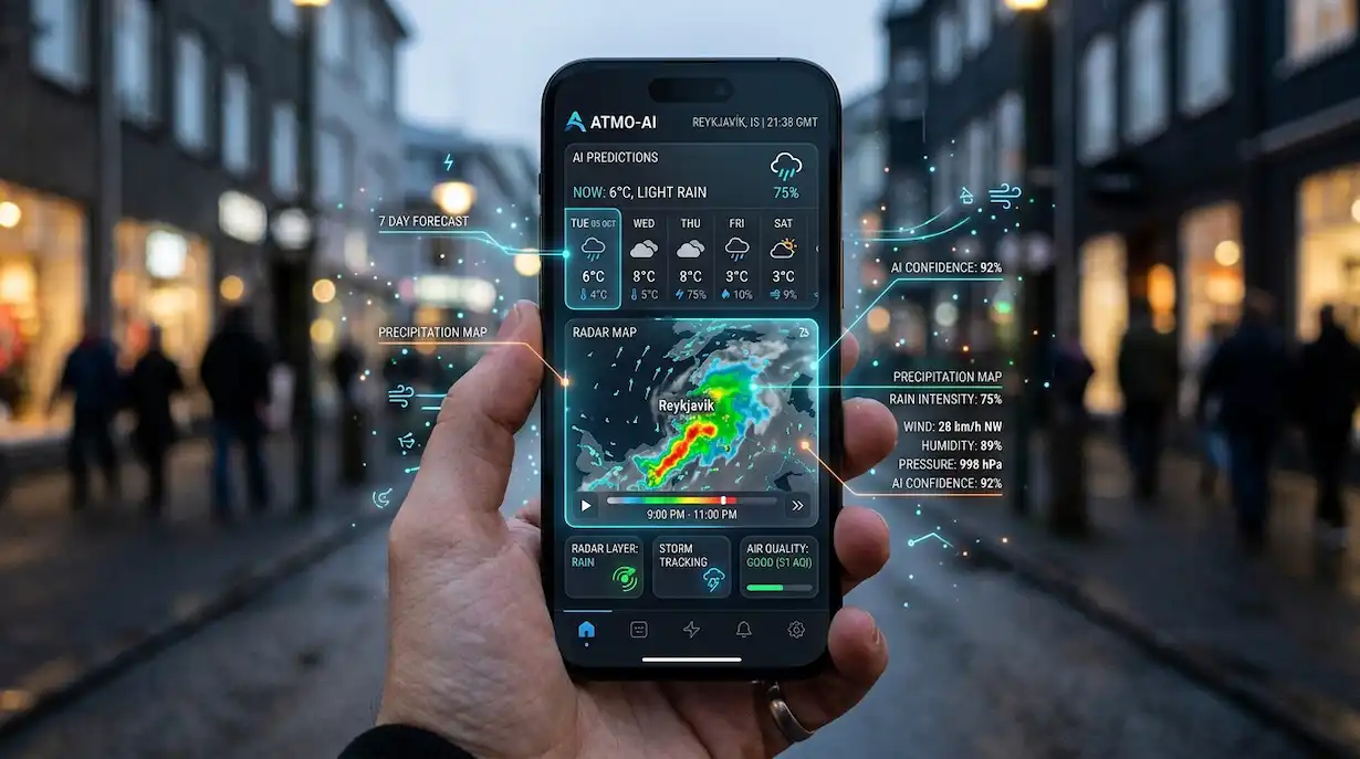 Google Weather cu WeatherNext3